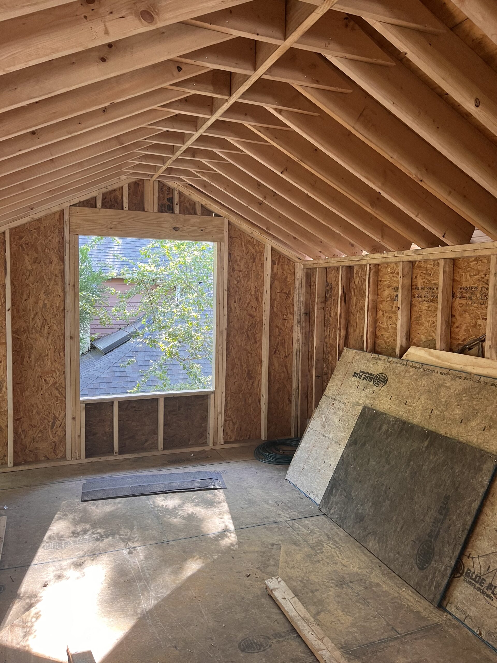 Framing Addition by Desk Master Construction